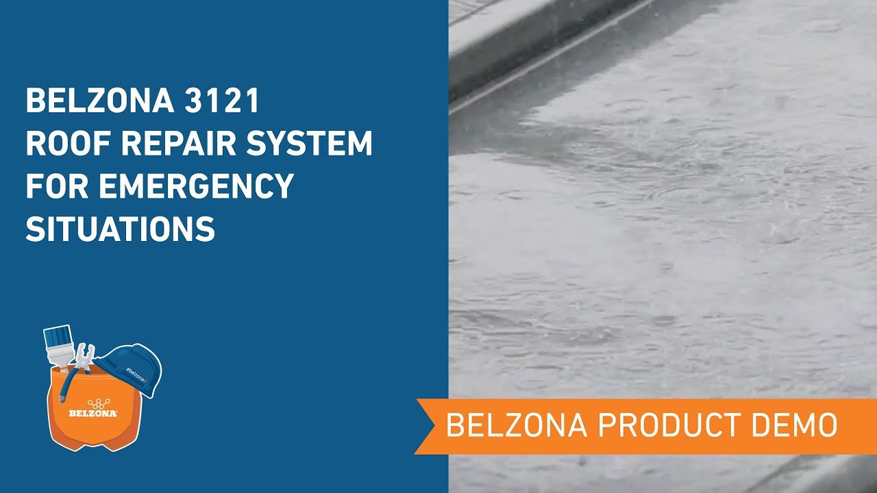 Belzona 3121 Roof Repair System for Emergency Situations Belzona