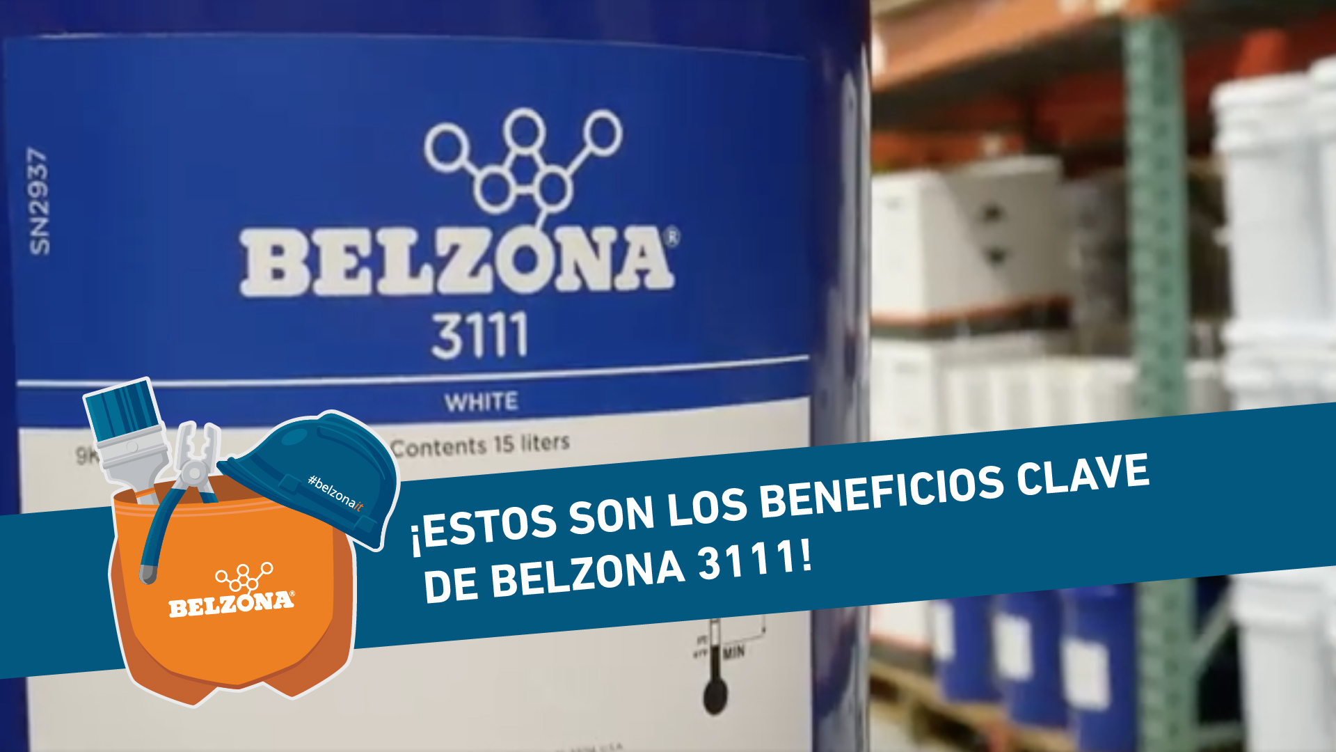 ¡Estos son los beneficios clave de Belzona 3111! (Introducción del